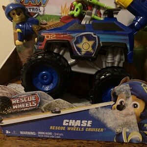 Paw Patrol Chase Rescue Cruiser - Blue and Black